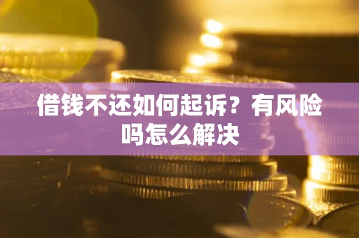 北京借钱不还如何起诉？有风险吗怎么解决