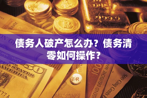 北京债务人破产怎么办？债务清零如何操作？