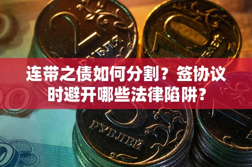 北京连带之债如何分割？签协议时避开哪些法律陷阱？