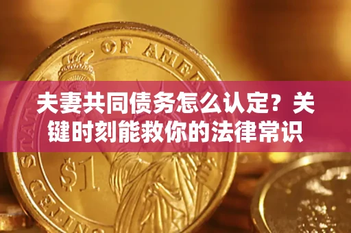 北京夫妻共同债务怎么认定？关键时刻能救你的法律常识