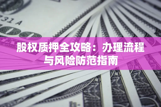 北京股权质押全攻略：办理流程与风险防范指南